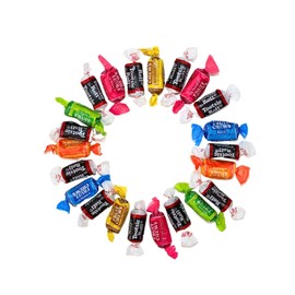 Mini Tootsie Roll Chews, Individually Wrapped, Bulk Candy, Assorted Mix (1 Pound)
