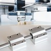 sourcing map 2 Pcs Linear Motion Rod Shaft Guide 12mm