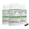 TURNER Aceite de mejilln de labios verdes Nueva Zelanda, Omega 3 con UAF1000, sin regusto a pescado, 450 mg, paquete de 3, 180 unidades               
