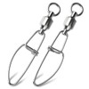 9KM DWLIFE Cross Lock 20pcs Ball Bearing Swivels Strong Snap