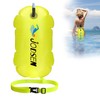Swim Buoy,Outdoor Float,Inflatable Buoy,Tow Air Float Suit,for Open Water Swimming