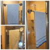 JiePai 24 inch Suction Cup Towel Bar,Towel Racks for Bath,Brushed