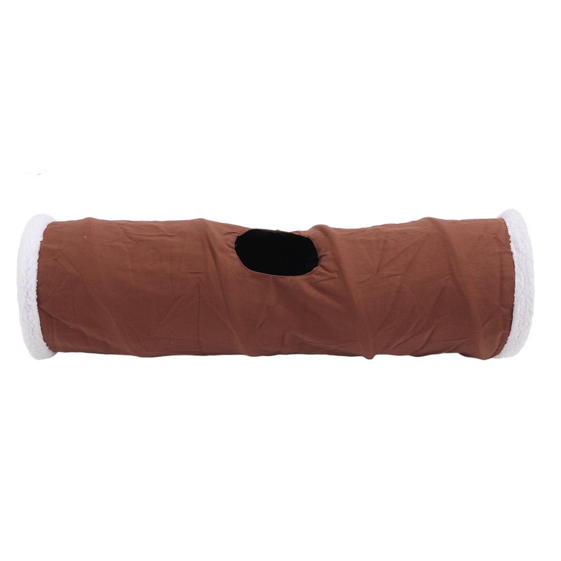 Foldable Cat Tunnel with Hanging Ball Interactive Fun Durable Collapsible