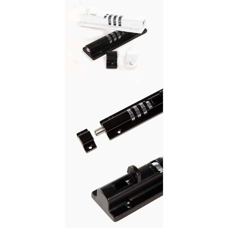 Combination Bolt gate Lock (OWACH AL-971) Combi Bolt Latch,Sliding Barrel