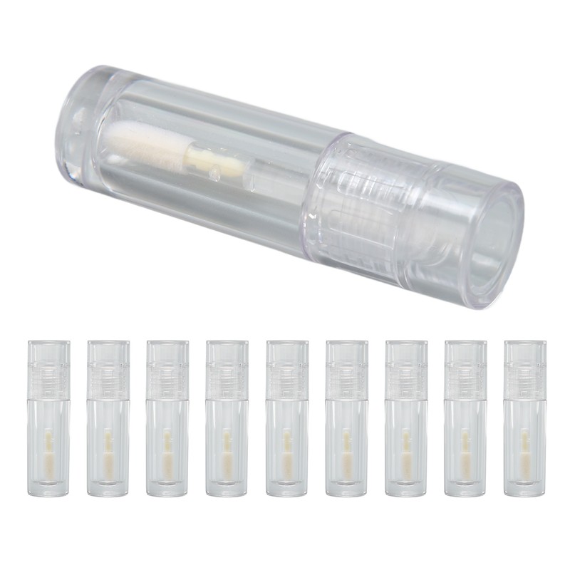 2ml Lip Gloss Tube Empty Transparent Portable Lightweight Refillable Empty