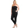eVogues Plus Size Jumpsuit, Black3, 3X