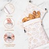 LAKE OF FIRE Bread Bags, 2 Reusable TPU Food Storage