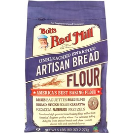 Bob’s Red Mill Artisan Bread Flour 5 LB Unbleached Enriched