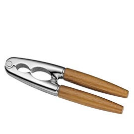 cilio NOCI Nutcracker | Chrome-Plated Metal Handles | Cracker for Hazelnuts, Walnuts and More | Ribbed Inner Surface for Secure Hold | Hazelnut Cracker