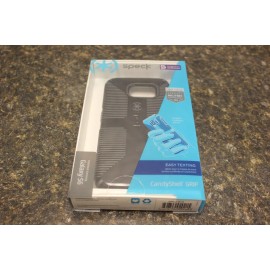 Speck NEW!!! SPECK CANDYSHELL GRIP GALAXY S6 BLACK/GRAY 106953-1 (J) BBB-5 [#5]