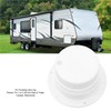 Ausla 2pcs RV Sanitär Entlüftungskappen RV -Dachkanalkanalklummenleitungskappe Campers Wohnmobilanhänger Rohrleitungsabdeckungsabdeckung