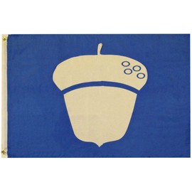 US Yacht Club Treasurer Blue Premium Quality Heavy Duty Fade Resistant 100D Woven Poly Nylon 3x5 3'x5' Flag Banner