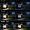 Bingxue Upgrade 208 LED Motion Sensor lam Outdoor Solar Sensor