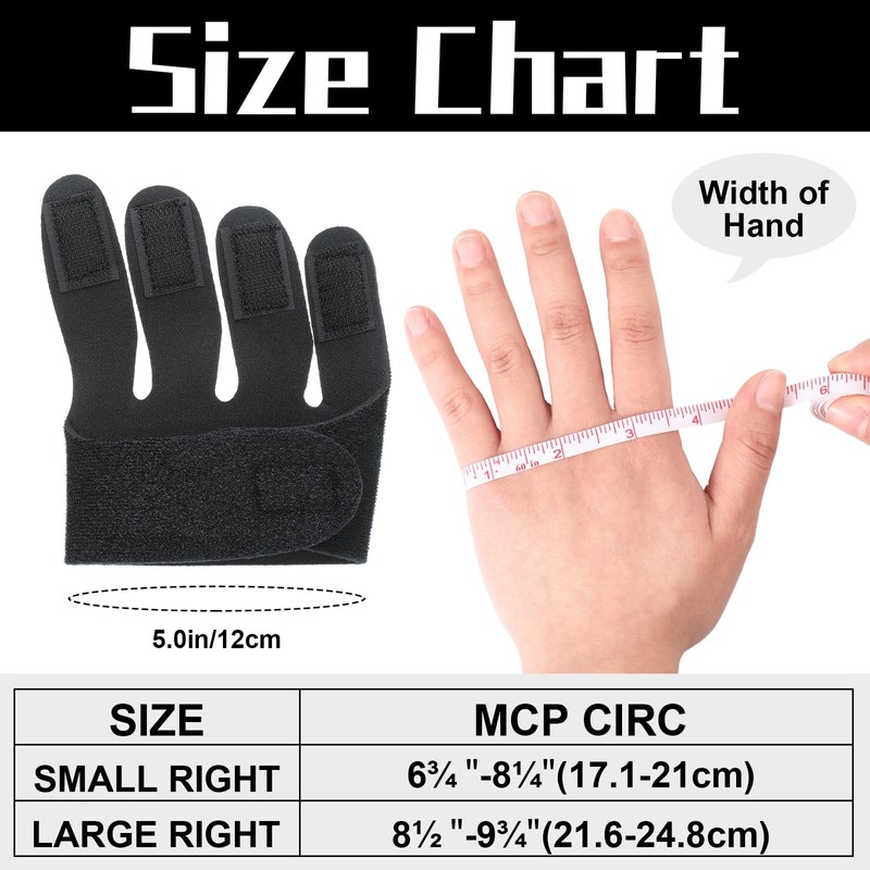 TrelaCo 2 Pcs Hand Ulnar Deviation Strap Right Drift Hand