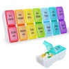 DailyRest Pill Organizer 2 Times a Day, Pill Box 7