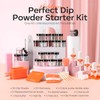 Dip Powder Nail Kit Starter 40 Pcs, 20 Colors Nude
