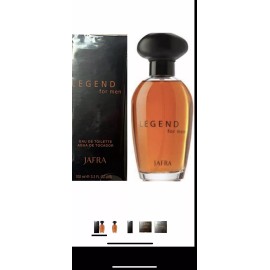 JAFRA 4 JAFRA LEGEND FOR MEN EAU DE TOILETTE ORIENTAL ,WOODY,AMBER, 3.3 Oz