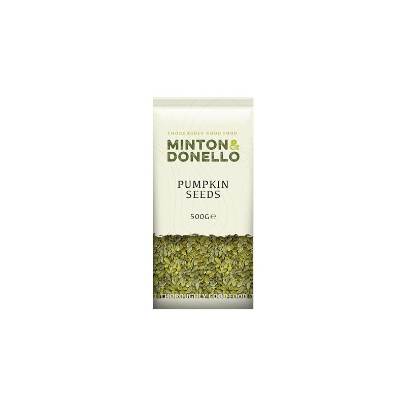 Minton & Donello - Raw Pumpkin Seeds, Nutrient-Rich, Perfect for
