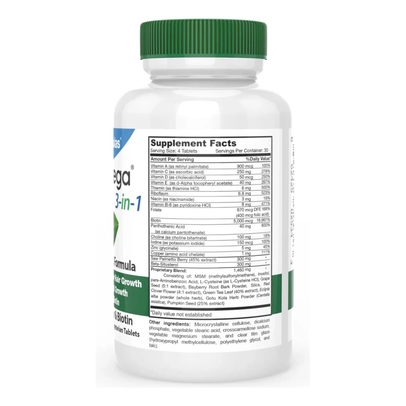 Vitaminas Crecimiento Cabello Hairomega Drfor