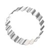 ZDYWY Fluted Round Circle Shaped Cookie Cutter