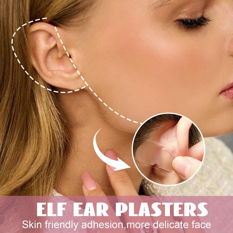30pcs Cosmetic Ear Corrector,Ear Pinning Stickers,Ear Protection Sticker,Ear Stickers Correctors,Solve