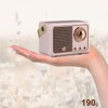 Retro Bluetooth Speaker Old Fashioned Classic Portable Mini Wireless Speaker