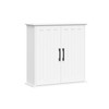RiverRidge Monroe Two Door Wall Cabinet Over The Toilet Storage