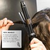 Rca Rizador De Cabello Rc-p9n Con Barril De Cerámica Negro