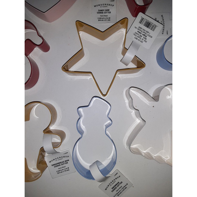 Threshold 8 Stainless Steel Metal Enamel Coat Standard Christmas Cookie