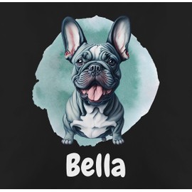 Cushion 50 x 50 cm – French Bulldog – Dog Owners Gift – 50 x 50 cm – Black – French Cushion Cover Dog Owner Frenchie Cushion + Dog Motif Bulldogs