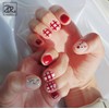Dara Beauty December Art of the MonthRed Check Nail❣ -