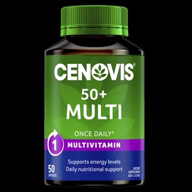 Cenovis Buy Cenovis Once Daily Multi Vitamins And Minerals 50 Plus 50 Caps Online