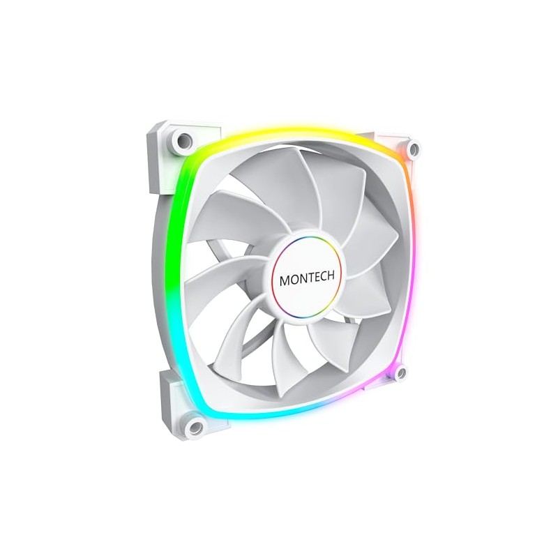 Montech RX 140 ARGB Reversed Fan 1600PWM, High-End Durability, Silent