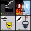 LOCBONDSO Black RTV Silicone Sealant, Silicone Gasket Maker, High Temp