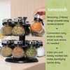 Kamenstein 16 Jar Ellington Revolving Countertop Spice Rack with Lift