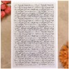 KWELLAM Words Background Clear Stamps for Card Making Decoration and