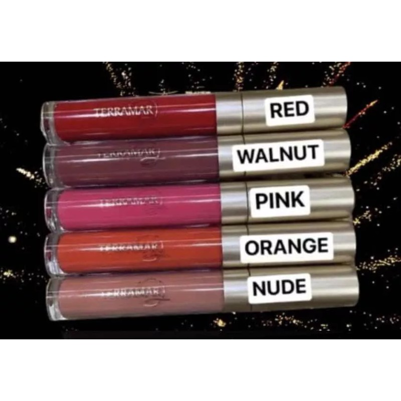 Terramar Labial Líquido Mate Intenso De Larga Duración Terramar Red