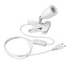 ledscom.de LIK Clamp Light, Matte White, 1x E27 Max. 60