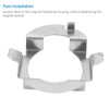 1 Pair H7 LED Headlight Adapter Bulb Base Holder Bulb