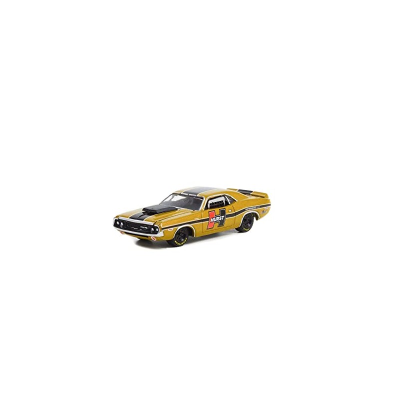 1970 Dodge Challenger R/T, Gold - Greenlight 41140C/48-1/64 Scale Diecast