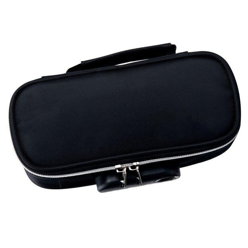 Dpofirs Portable Safe Box, Lockable Pencil Case, Security Case Lock