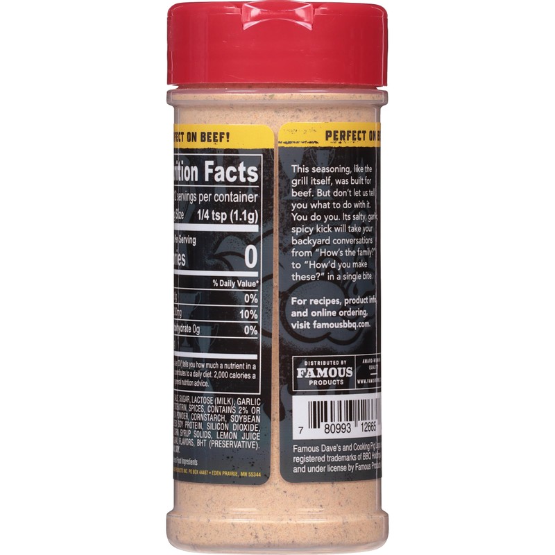 Famous Dave's Seasoning Variety 3-Pack With Steak & Burger, Rib