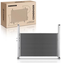 A-Premium A/C Condenser Replace# 350437701 - Compatible with International Harvester 4700 4700LP, 9100 9100i, 9200 9200i, 9400i 9800 9900 SBA SFA