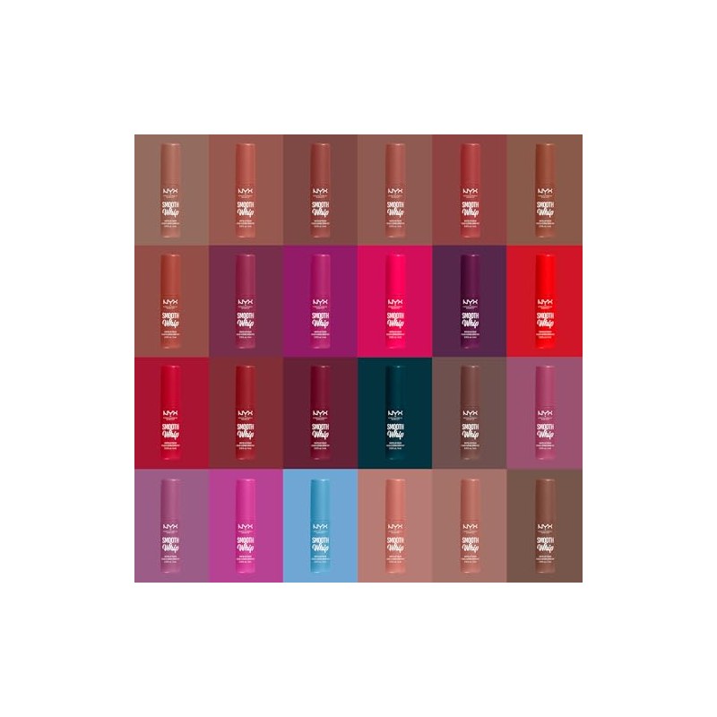 NYX Professional Makeup, Smooth Whip, Labial Líquido, Tono Memory Foam