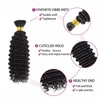 VIYAVIYA Deep Wave Human Braiding Hair for Boho Braids 18Inch