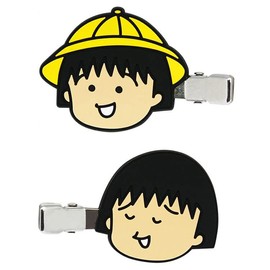 Toshin Pack Chibi Maruko-chan Bangs Clip 602542 Momoko Sakura Hair Clip Makeup Facial Wash Studying Remote