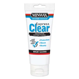 Minwax 40801 6-Ounce Clear High Gloss Color Wiping Stain and Finish