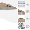 8x8ft Replacement Canopy Top with Air Vent, Waterproof & UV