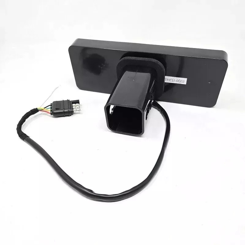 YY-AUTO 2" Red Reflector Receiver Tow Hitch Brake Reverse Sequential