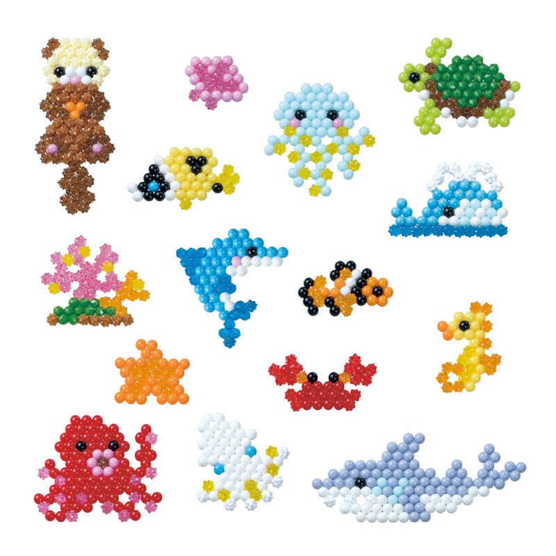 Aqua Beads AQ-319 Star Beads Umino Ikimono Set, Sold Separately